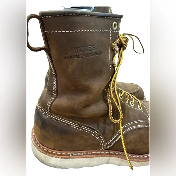 Whites Made In USA Perry Moc Toe 8” Boots Size 11.5 EE - Picture 7 of 8